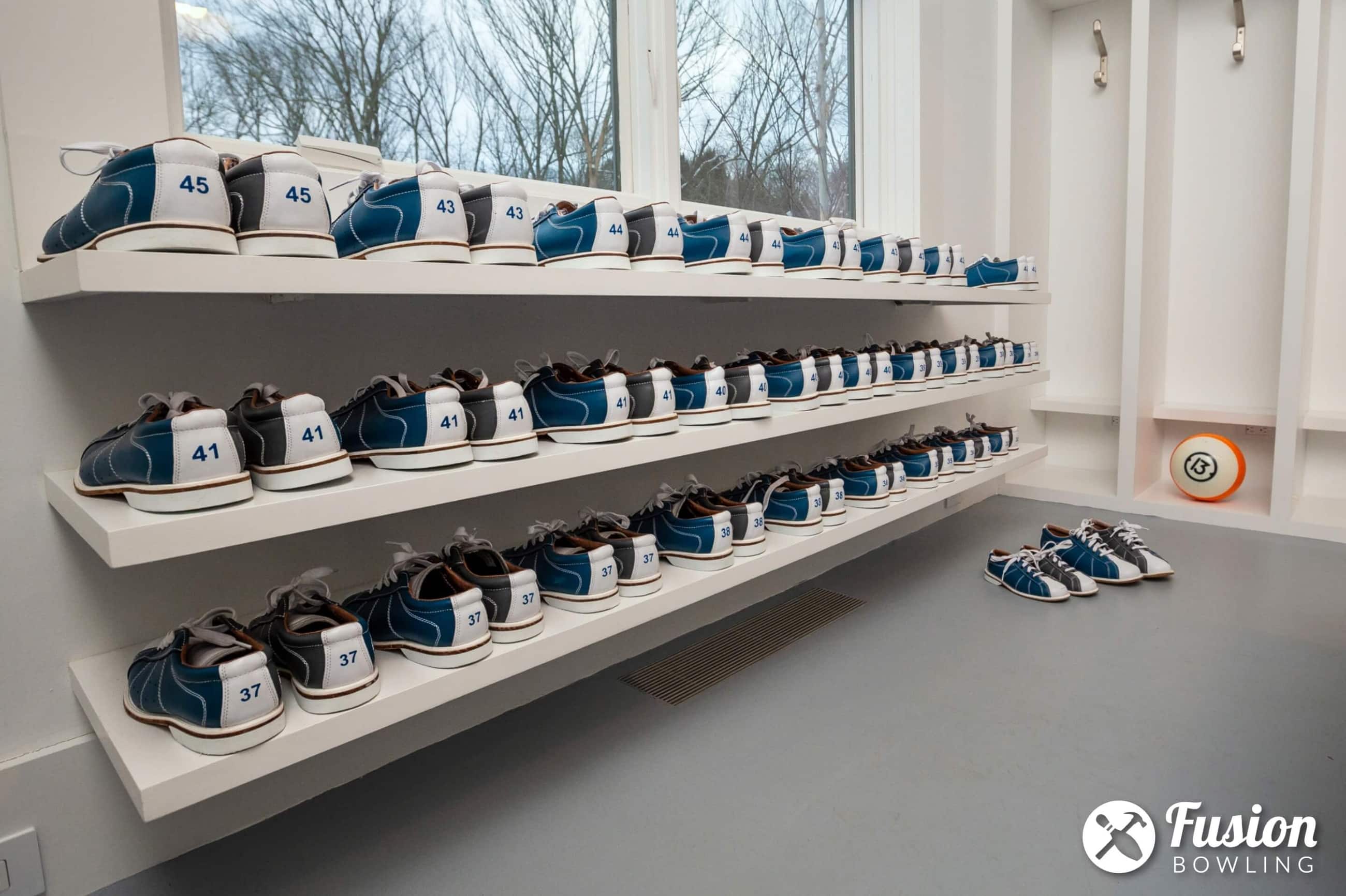 Storage Ideas for Home Bowling Alley Balls & Shoes